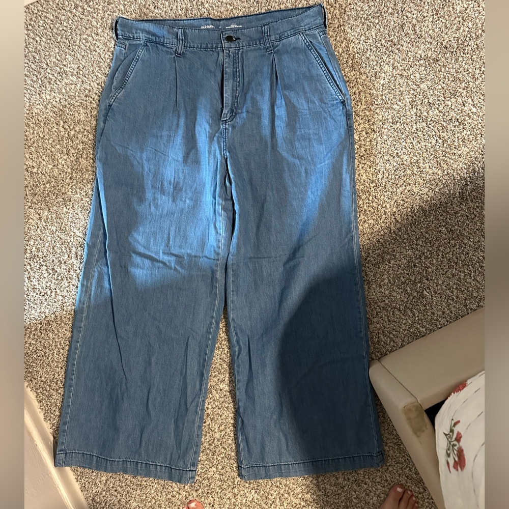 Old Navy Blue Wide Leg Pants